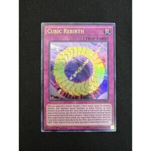 Cubic Rebirth MVP1-EN043 Super Rare 1st Edition Yu-Gi-Oh! Movie Pack
